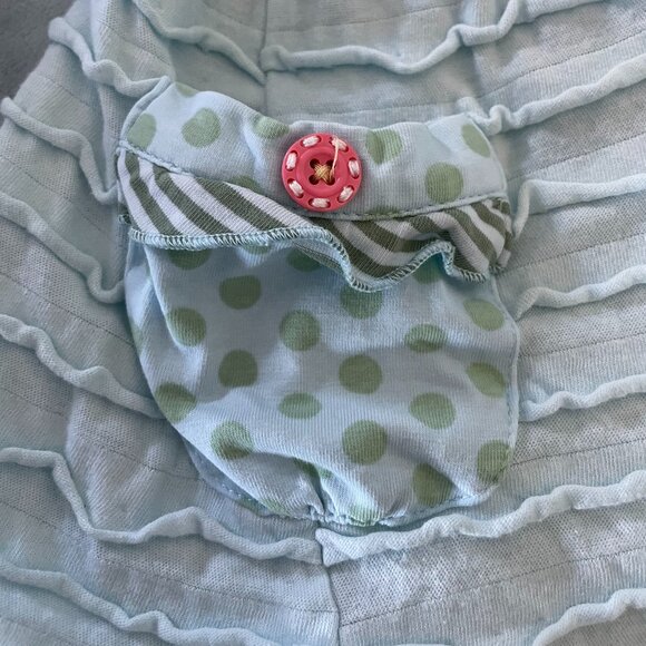 Matilda Jane Light Blue Ruffle Dress - size 18-24M - Picture 4 of 5